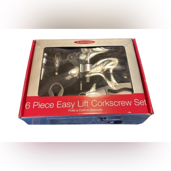 Other - NWT 6 Piece Easy Lift Corkscrew Kit